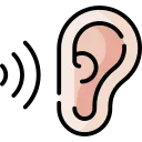 Icône représentant une oreille